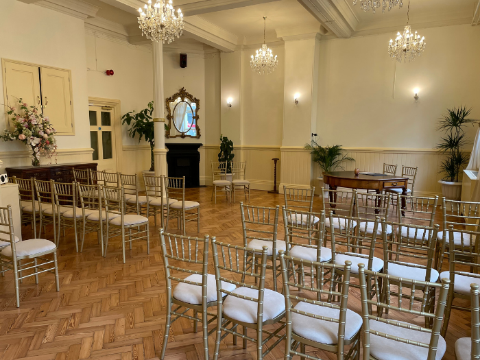The Regency Room in Brighton Town Hall