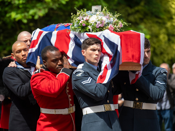 Dame Vera Lynn pallbearers