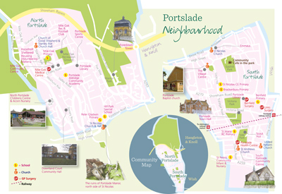 Map of Portslade Neighbourhood
