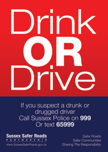Drink drive poster