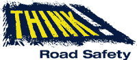 The think road safety logo