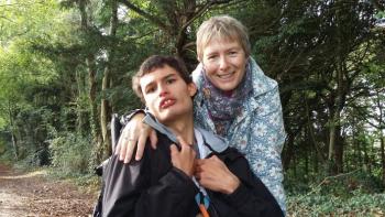 "Joseph and mum Marian"