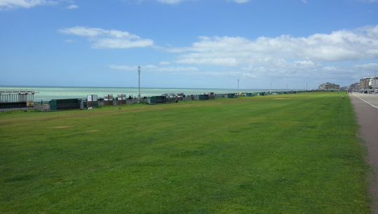 Picture of Kingsway, Hove Lawns (from Peace Statue, King&rsquo;s Road to Courtenay Gate, Courtenay Terrace, Hove