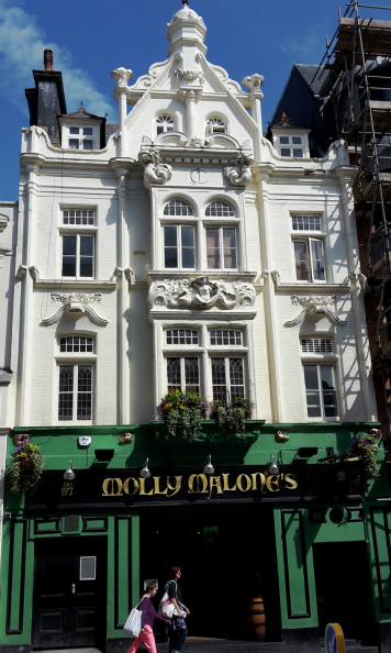 Exterior of West Street, 57, Molly Malone&rsquo;s, Brighton