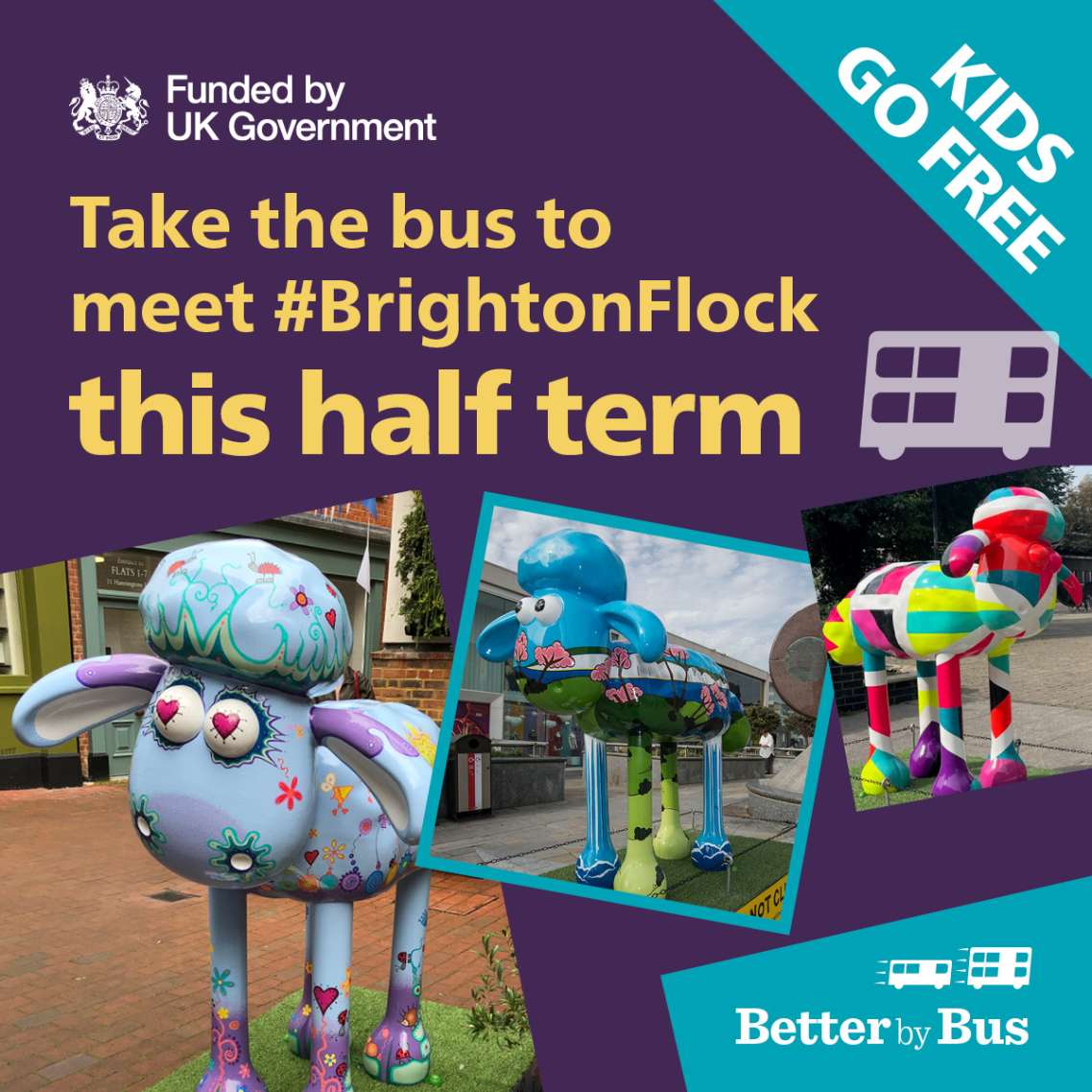 A October half term fare offers poster