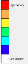 Colour legend for crime maps