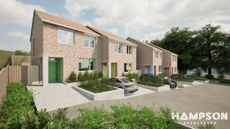 Architects drawing of Cowley Drive