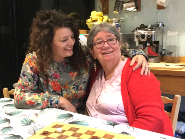 Shared Lives carer Lyn with Celia