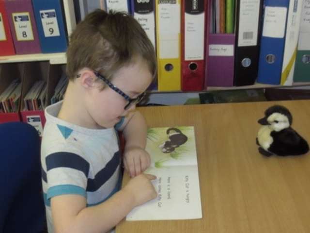 A child at school