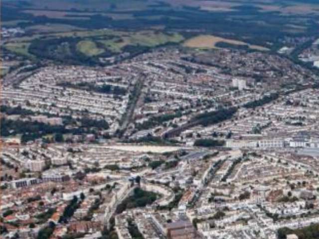 Aerial view of Brighton & Hove
