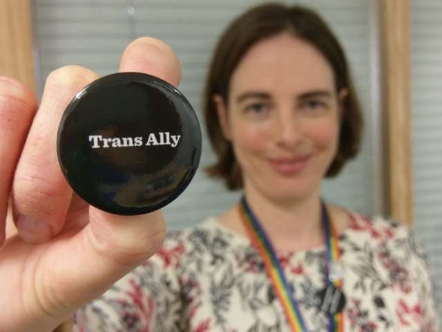Trans Ally badge