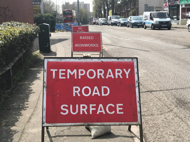 Road repairs