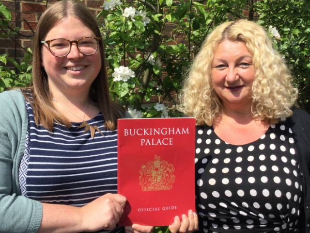 Social workers Jennifer Parr (left) and Ruth Nathan are going to Buckingham Palace
