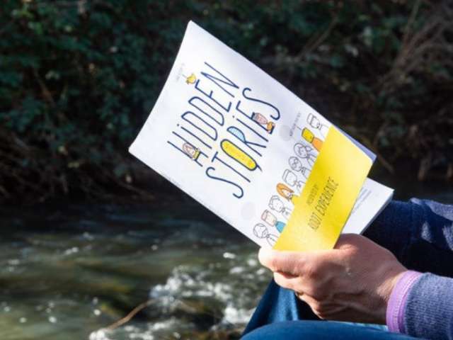 Hidden Stories book (photo: Sarah Hickson)