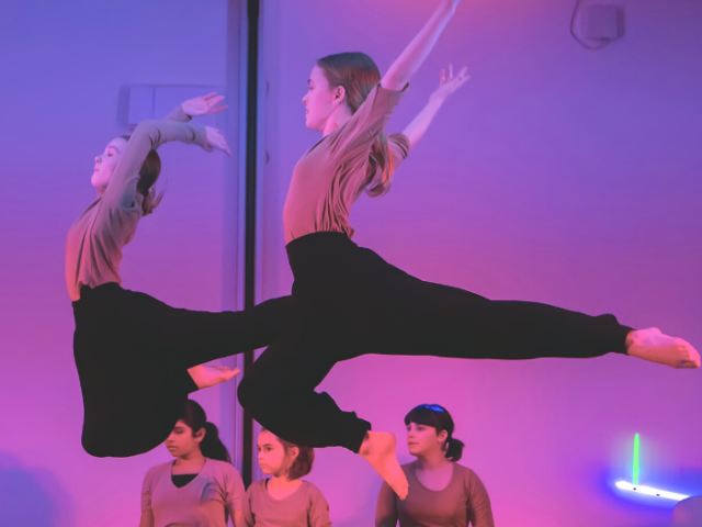 The age range of the dancers is 8-85!