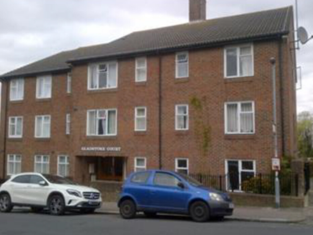Gladstone Court on Hartington Road, Brighton
