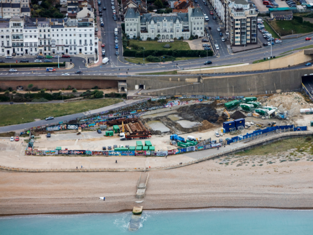 aerial view of Black Rock