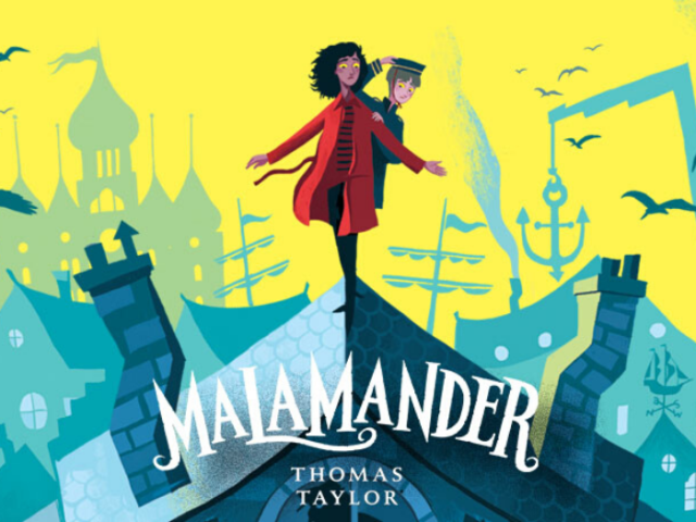 Malamander by Thomas Taylor - the Young City Reads book for 2020
