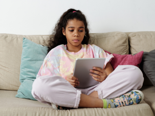 Reading an e-book