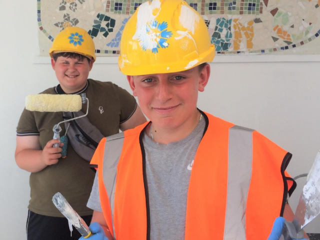 One youth-led grant is funding a project to redecorate the Knoll Park pavilion in Hove.