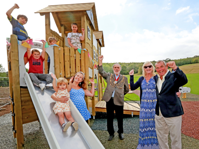 New play facilities at Stanmer Park