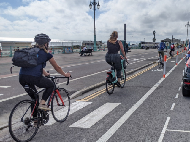 Cycle lane picture