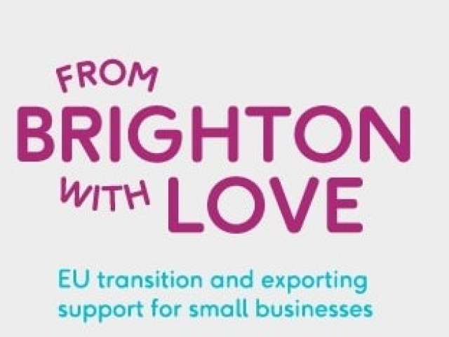 'From Brighton with Love' graphic