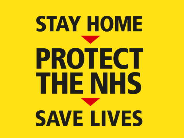 Stay home, protect the NHS, save lives