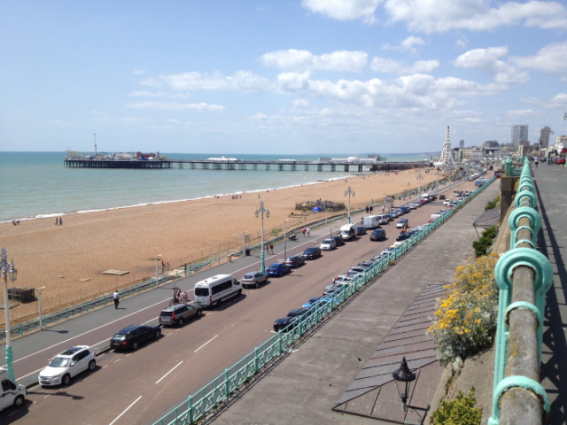 Picture of Madeira Drive from above