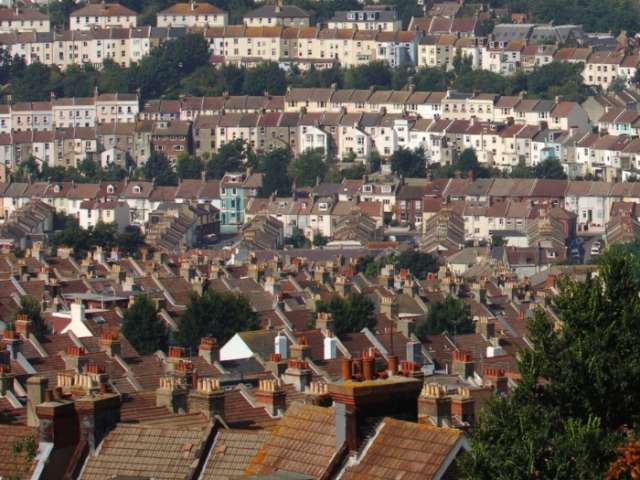 General view of homes