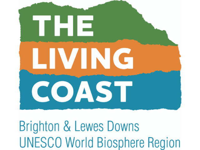 The Living Coast, Brighton & Hove & Lewes Downs UNESCO World Biosphere Region, logo
