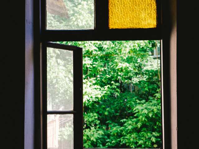 Photo of open window. Photo by John-Mark Smith on Unsplash