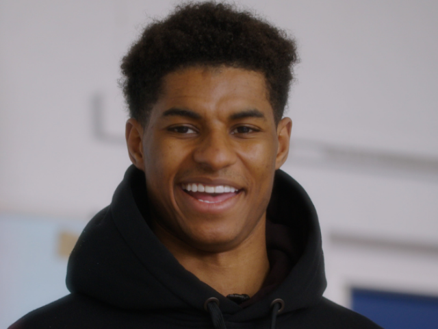 Footballer Marcus Rashford