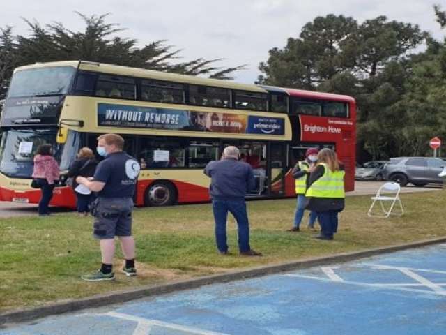 vaccination bus
