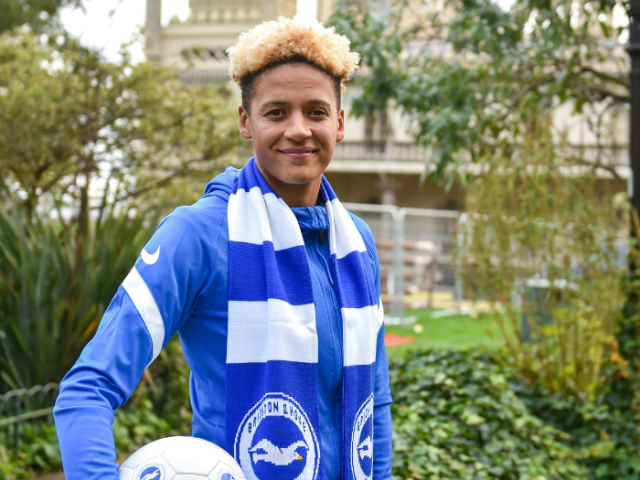 Victoria Williams who plays for the Albion and will take part in the celebrations.