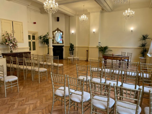 The Regency Room in Brighton Town Hall