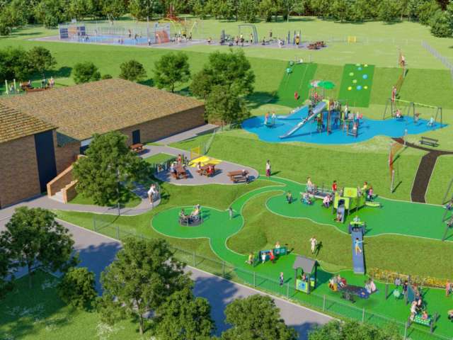 Overview of Carden Park proposed installation