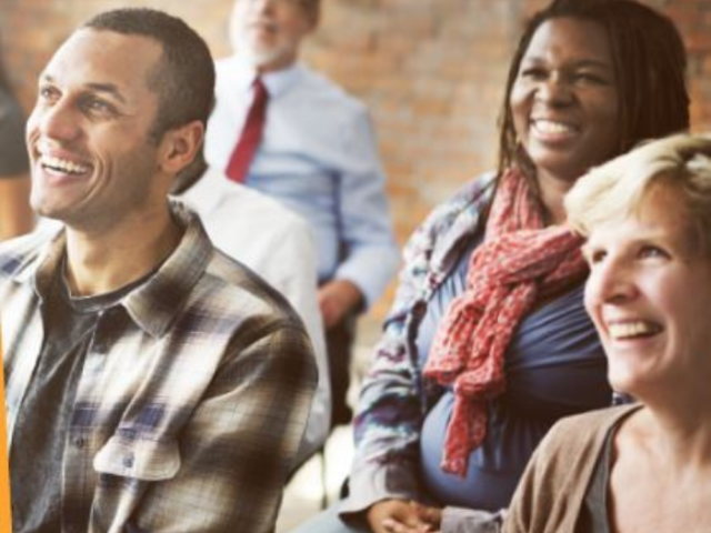 Image of people in a classroom environment