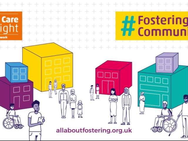 Image of promotional graphic for Foster Care Fortnight