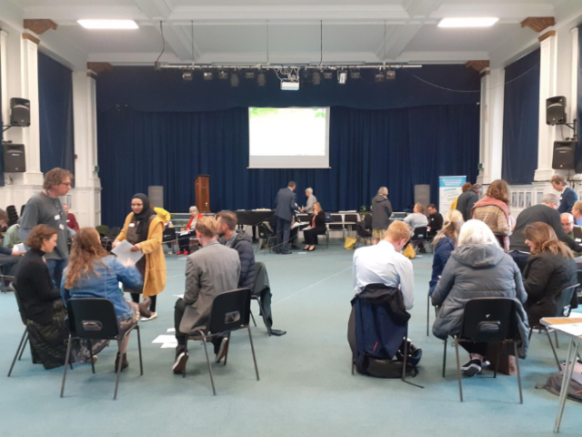 School leaders at the 'One City, One World' conference