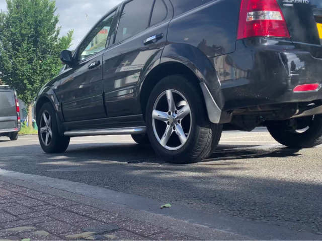 A picture of a car