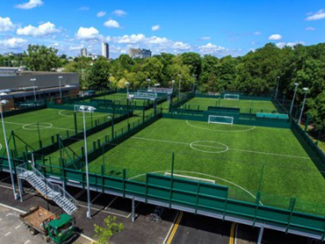 Picture of all weather football pitches