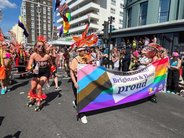 photo from Brighton & Hove pride