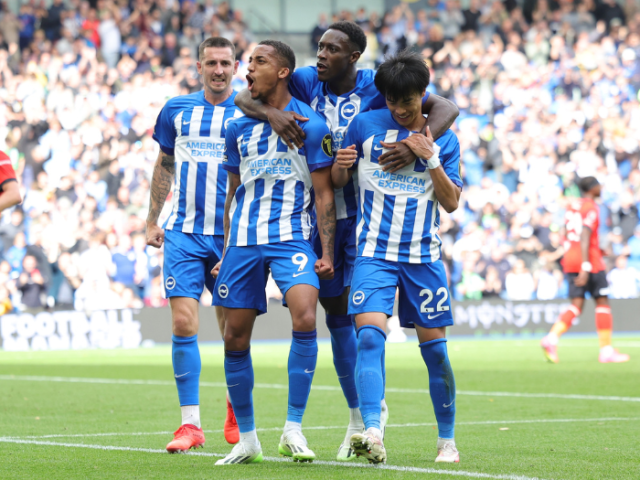 BHA First Premier League game of this season and debut goal for new signing Joao Pedro.