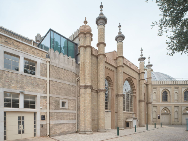 Photo of the refurbished Brighton Dome's Corn Exchange and Studio Theatre