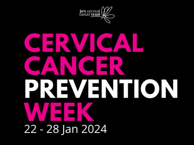 Cervical Cancer Prevention Week graphic
