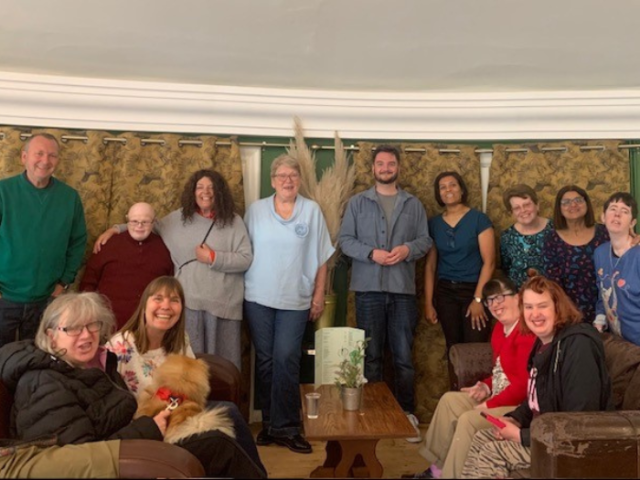 A group of people from our Shared Lives scheme