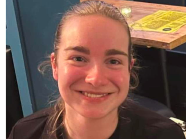 Volunteer Molly Field who has won Women's Rugby World Cup tickets