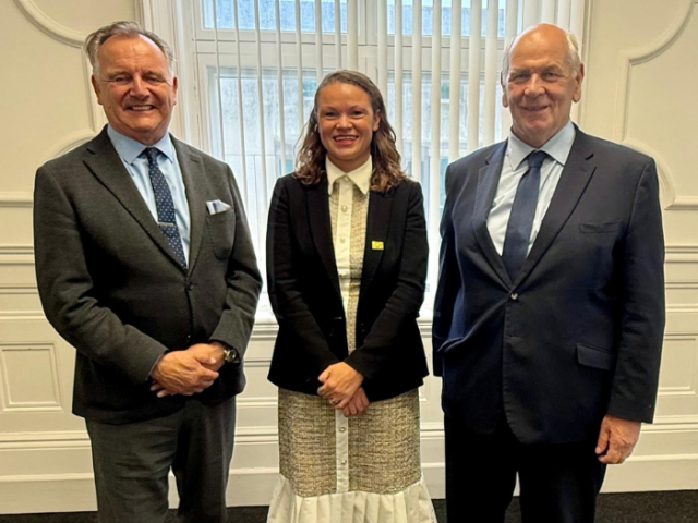 West Sussex County Council leader Cllr Paul Marshall, Brighton & Hove City Council leader Cllr Bella Sankey and East Sussex County Council Cllr Keith Glazier