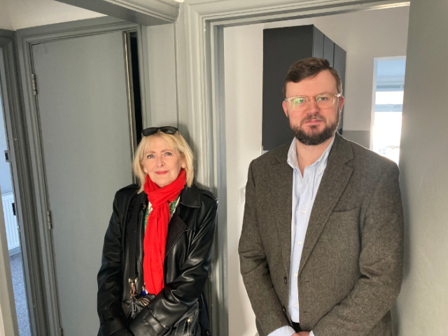 Councillors Gill Williams and Jacob Taylor